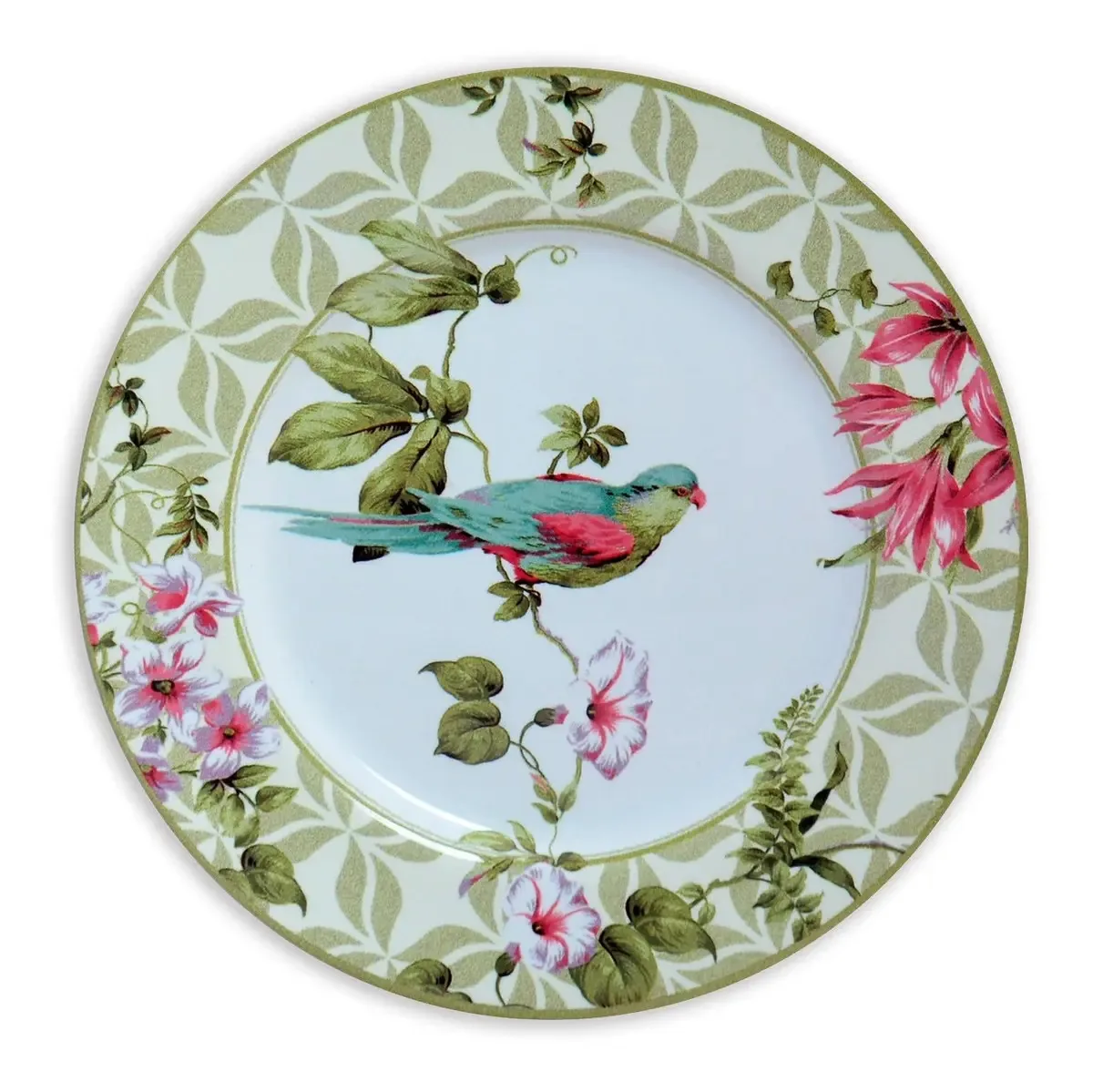 Pratos Para Parede Decorativos Passarinho Ø20 Suporte