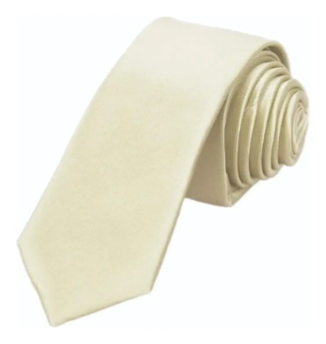 Kit 20 Gravatas Slim Fit Casamento, Padrinhos, Formatura Cor Pérola