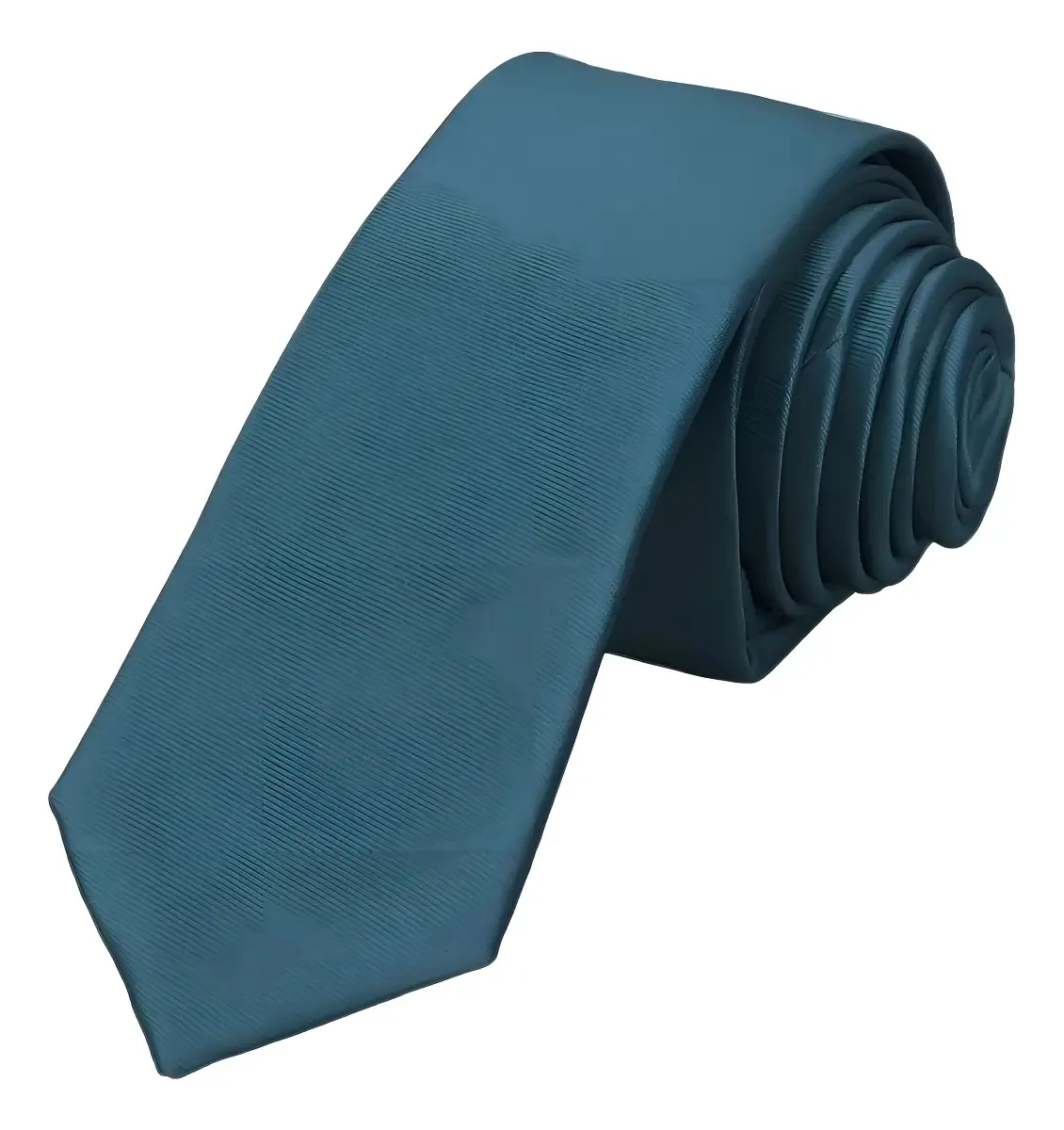 Kit 20 Gravatas Slim Fit Casamento, Padrinhos, Formatura Cor Azul-petróleo