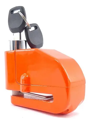 Trava Disco Cadeado De Frreio Moto Com Alarme Universal