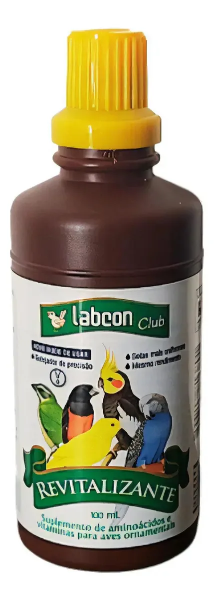 Labcon Revitalizante Pássaros Aves Ornamentais 100 Ml