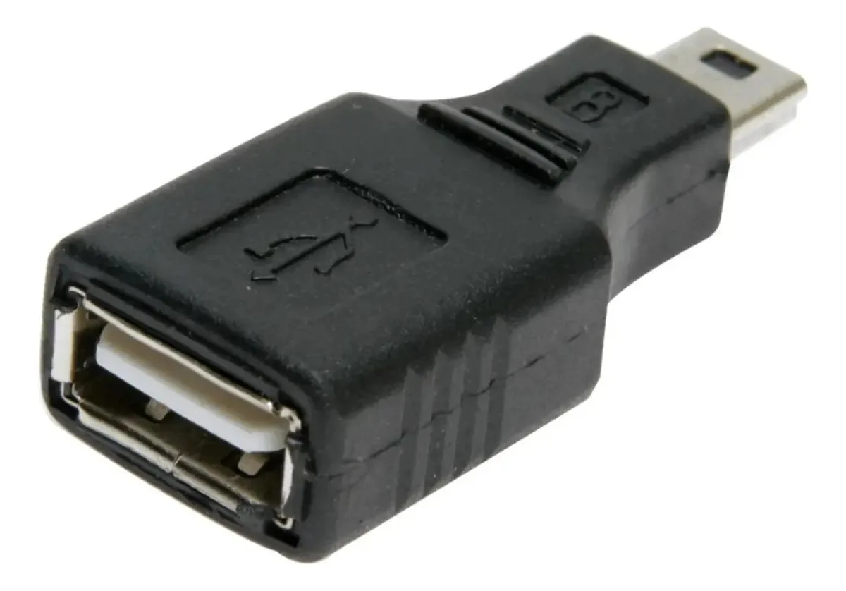 Adaptador Usb Femea X Mini Usb Macho