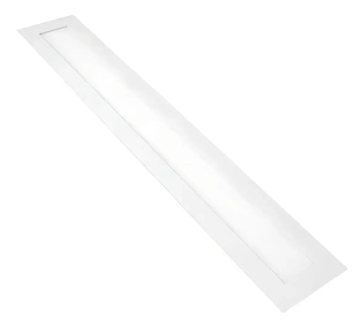 4 Painéis Led Embutir Retangular 60x10cm 20w Frio E Quente Cor Branco-frio 110v/220v (bivolt)