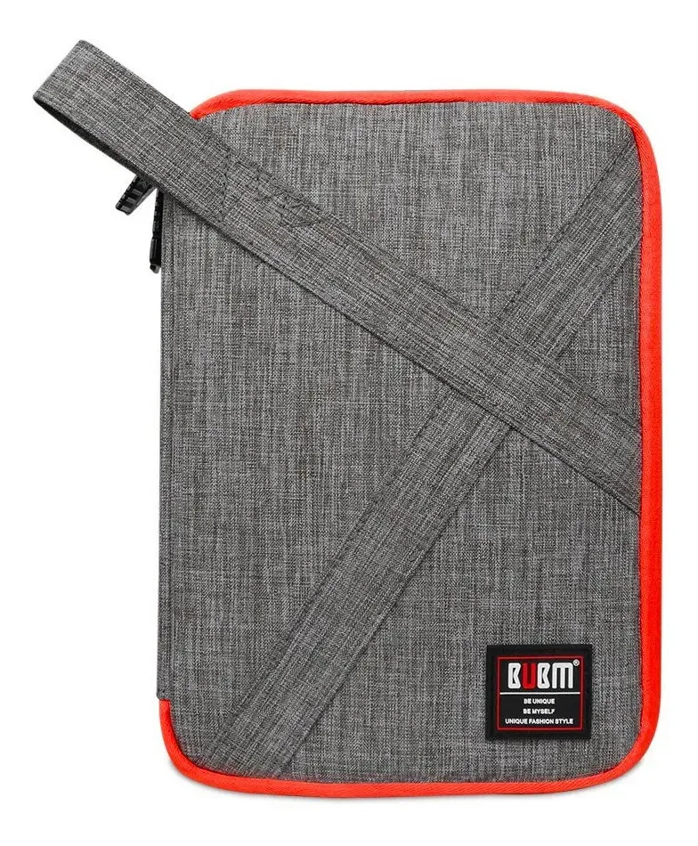 Bolsa Organizadora De Acessórios E Cabos Bubm Dip-xs Cor Cinza