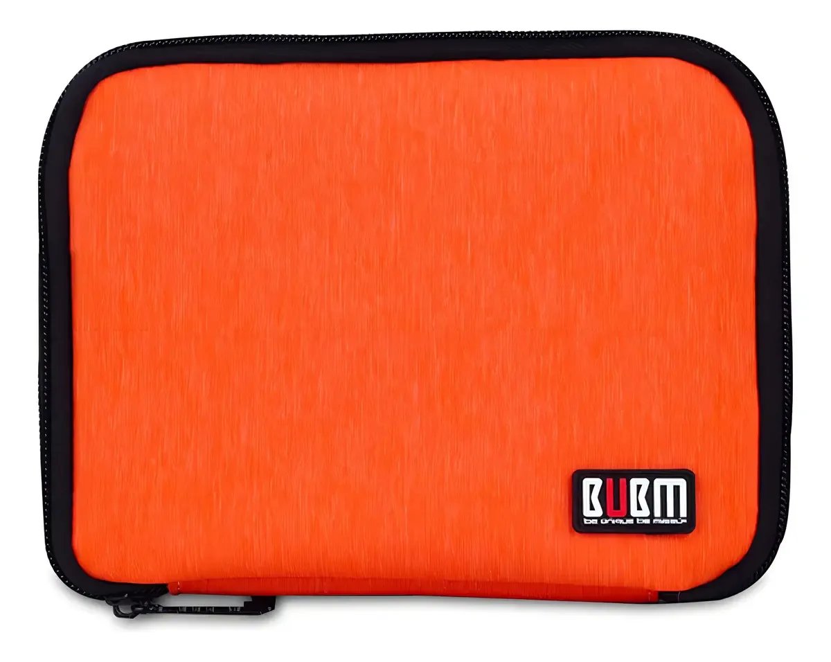 Bolsa Organizadora De Acessórios E Cabos Bubm Dis-xs Cor Laranja