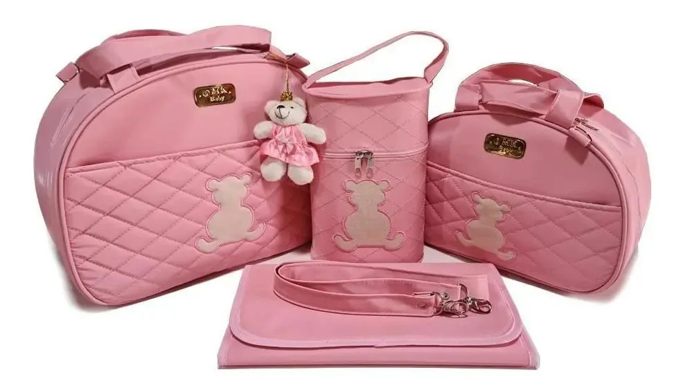 Kit Bolsa Para Maternidade - Rosa