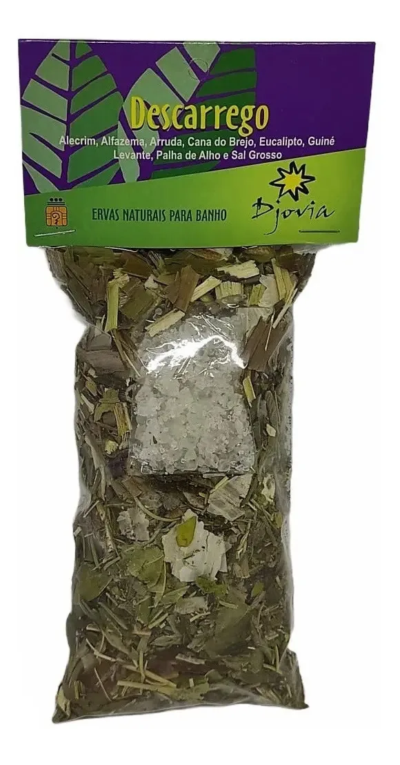 Banho De Ervas Naturais Descarrego - Limpeza Do Corpo Sutil