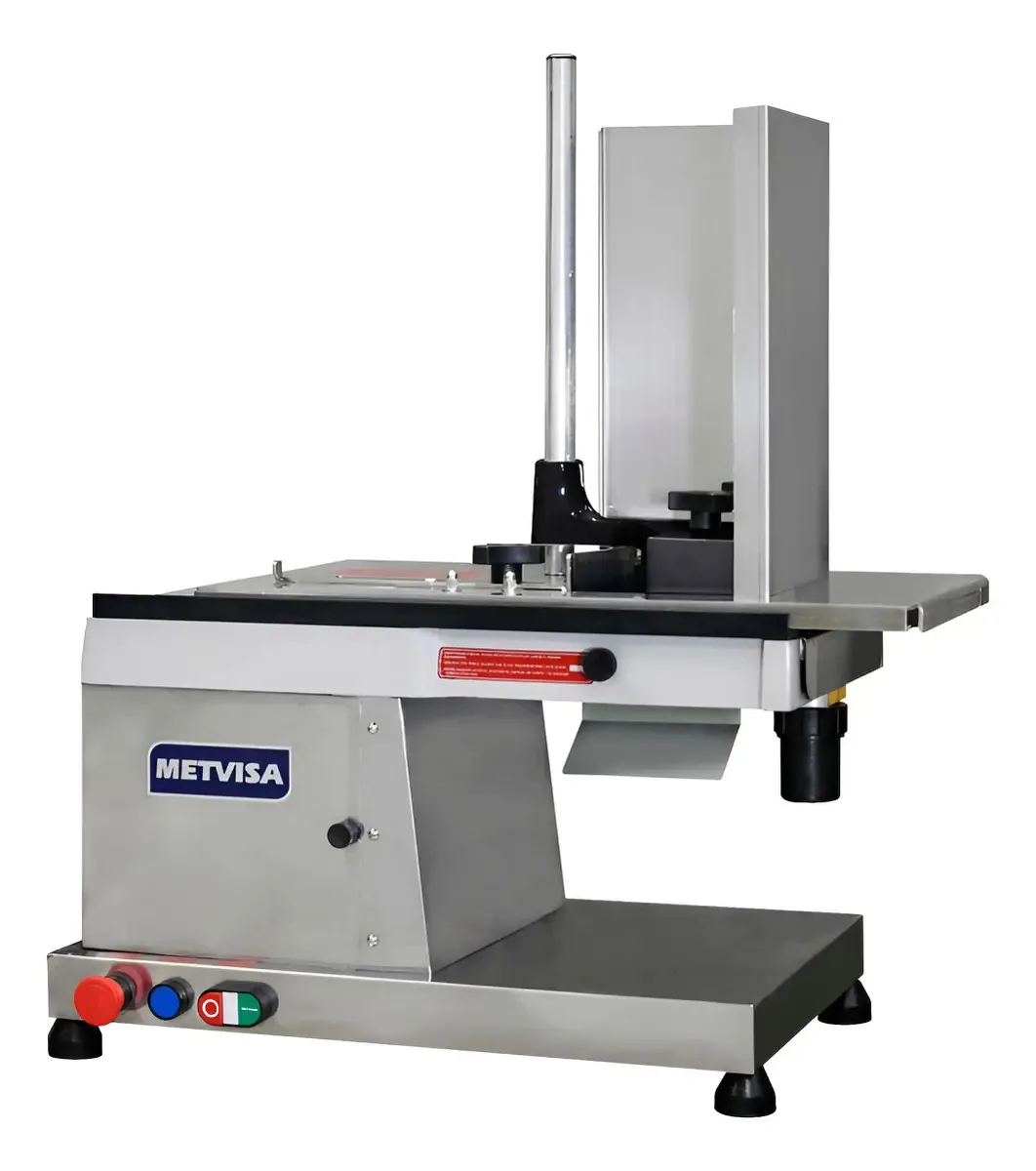 Fatiador De Frios Metvisa Cfh300 Inox Disco de corte de 300mm Cor Prateado