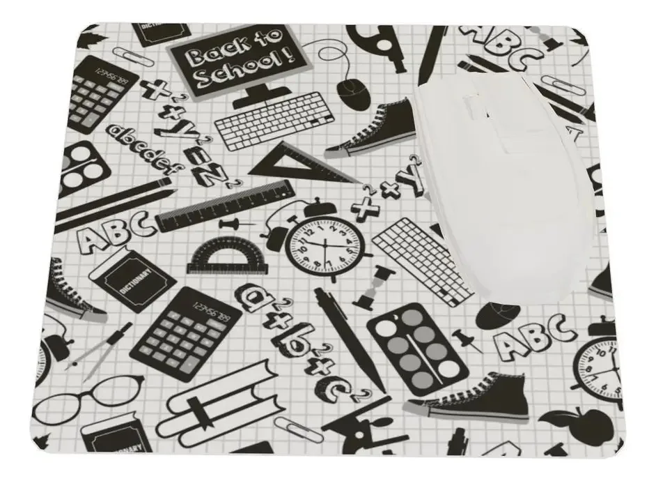 Mouse Pad Materiais Escolares Professor Aluno
