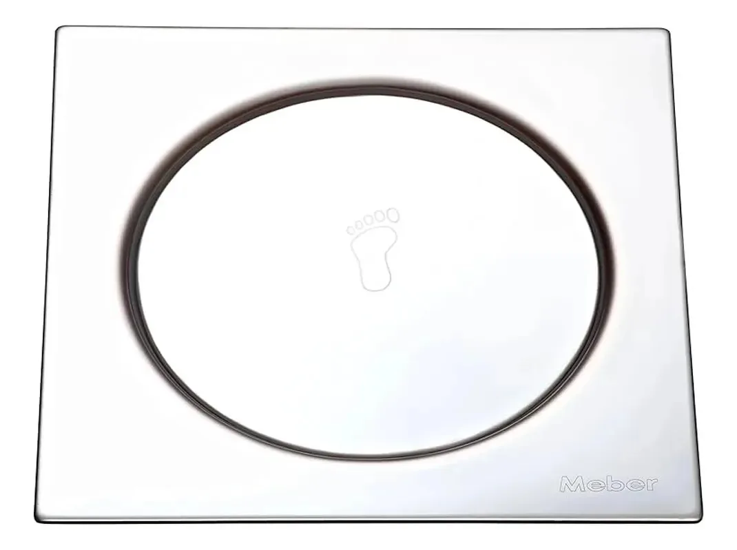 Kit Demima 4 Ralos Inox 15x15 Click Pop Up Inteligentes