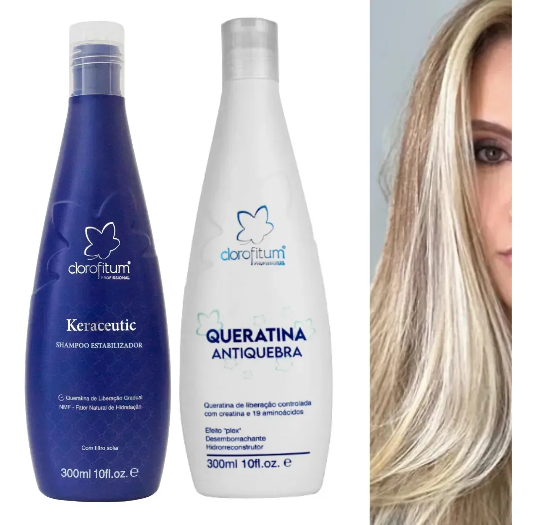Clorofitum Keraceutic Shampoo E Queratina