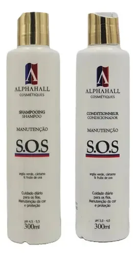 Alphahall S.o.s Shampoo E Condicionador