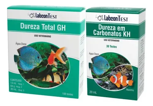 Kit Teste Labcon Dureza Água Gh + Kh