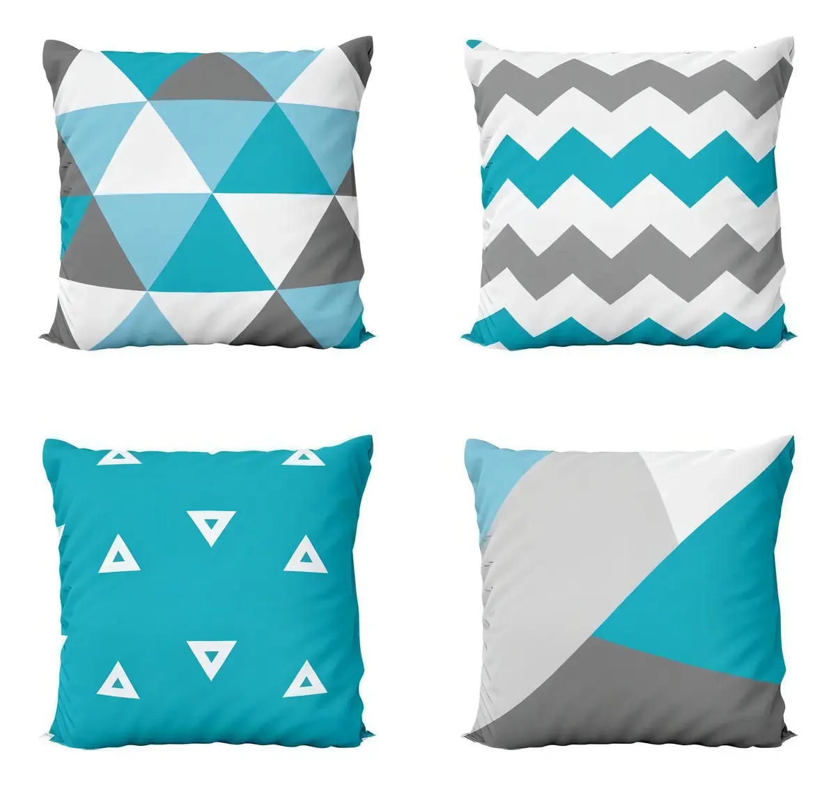 Almofadas Decorativas Azul Para Sofá 40x40 - Novadecora