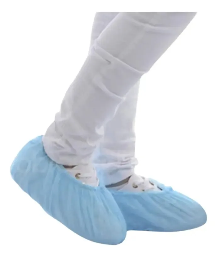 Sapatilhas Descartaveis Azul 20g Pacote Com 100 Unidades