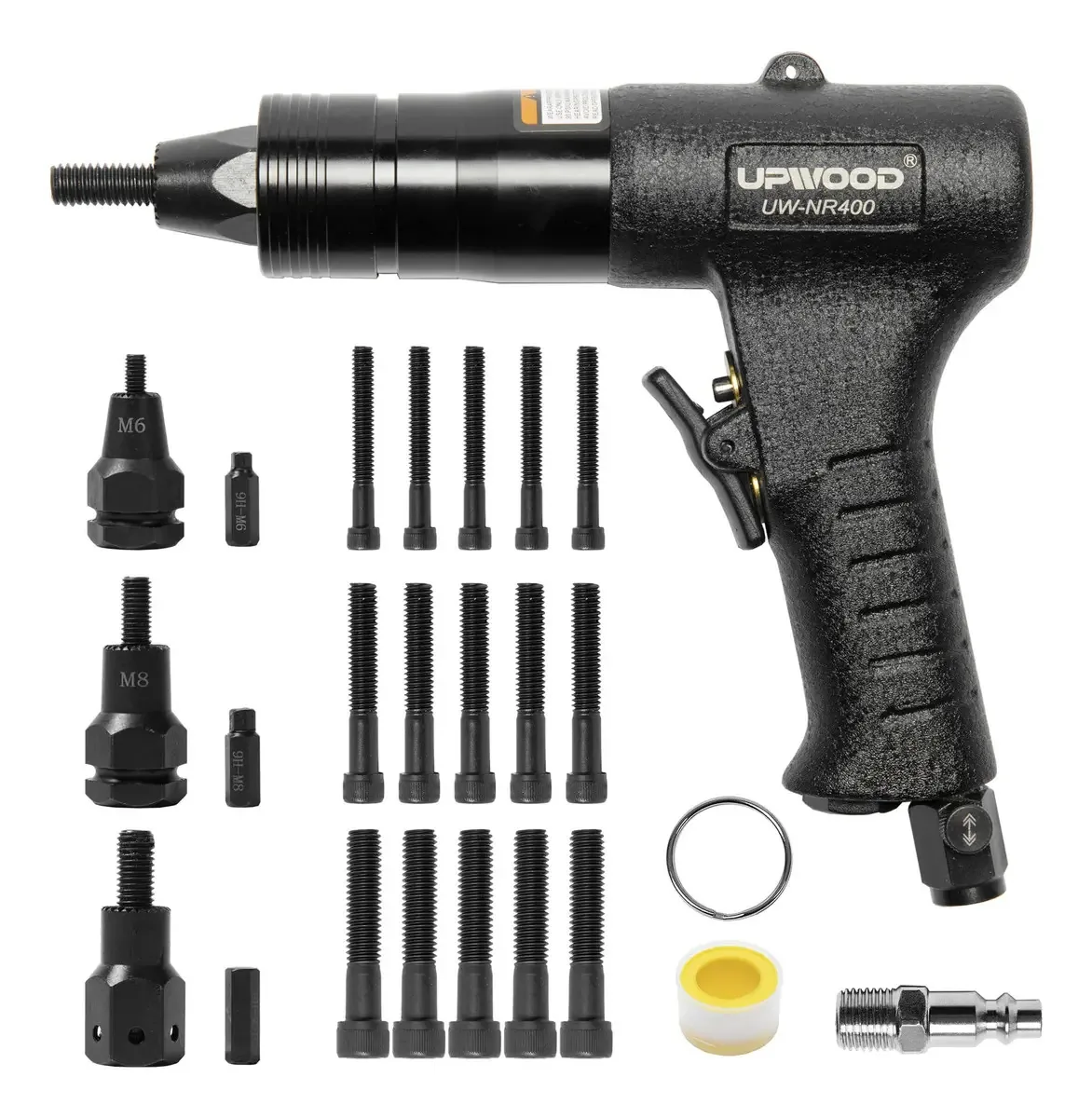 Pistola de pintura pneumática Upwood UW-NR400 0 bar