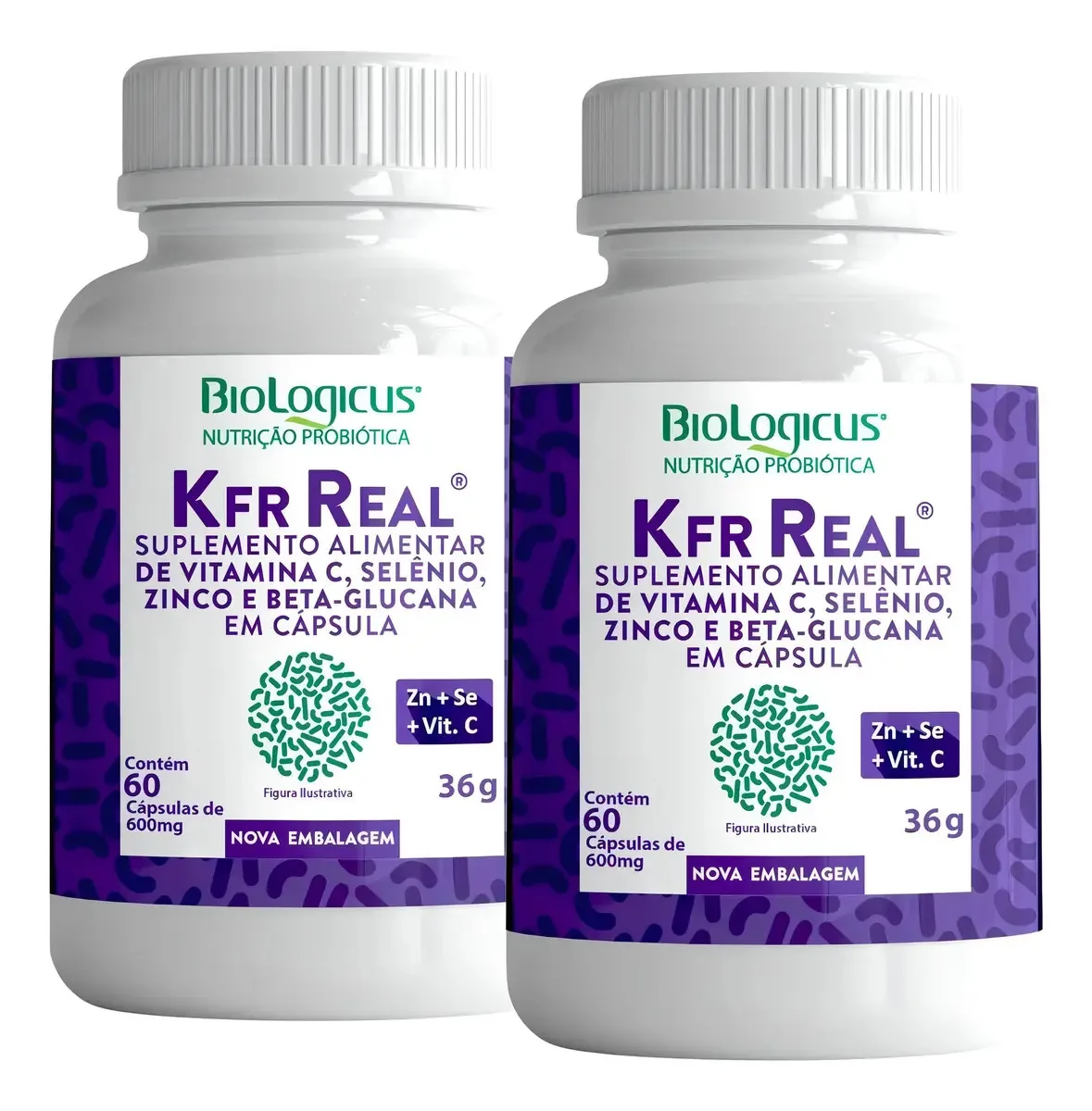 2x Kefir Zinco, Selenio Vitc - Reforço Imunidade - P 2 Meses