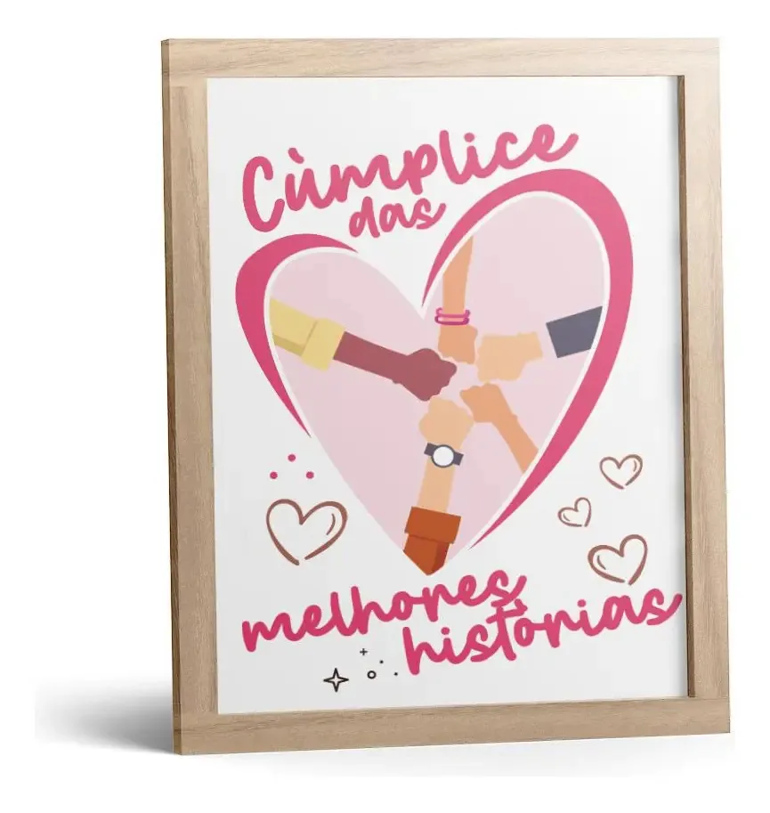 Quadro Decorativo Cúmplices - Neomaxi