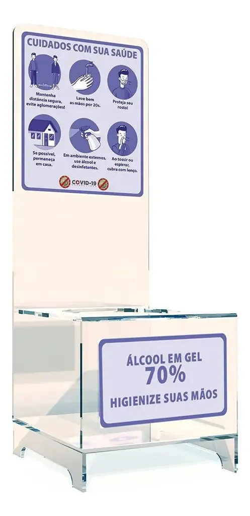 Display Para Álcool Em Gel
