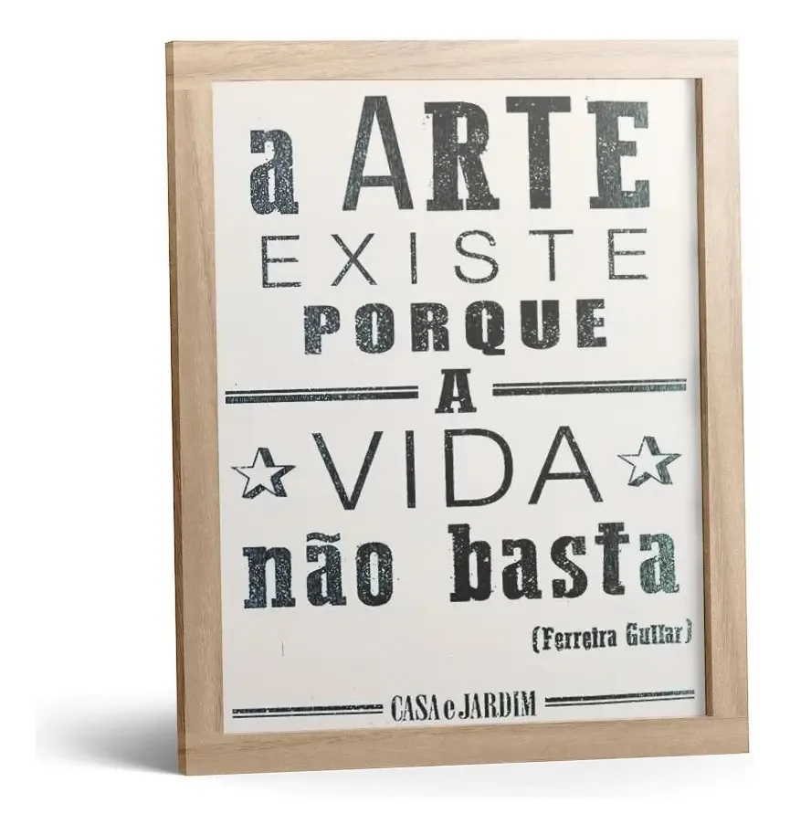 Quadro Decorativo Arte E Vida - Neomaxi