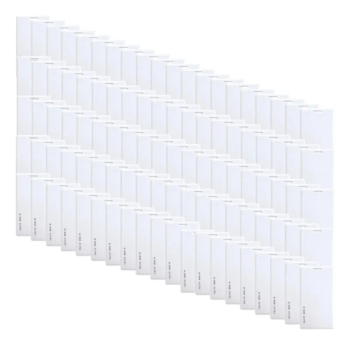 Kit Com 50 Cartões Proximidade Linear Rfid 125khz Iso Full
