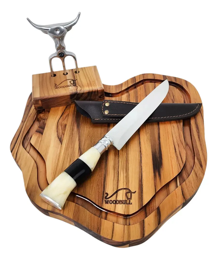 Kit Churrasco Personalizado Artesanal Bbq Forever