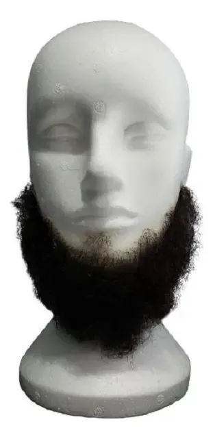 Barba Falsa Castanho Personagem + Cola