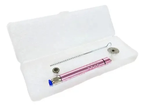 Caneta Peeling Diamantada 2 Ponteiras Tratamento De Estrias Tipo de pele Não Usar em Pele Sensível
