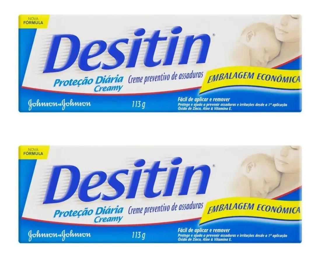 Creme Preventivo Assaduras Desitin 113g Johnson Johnson 02un