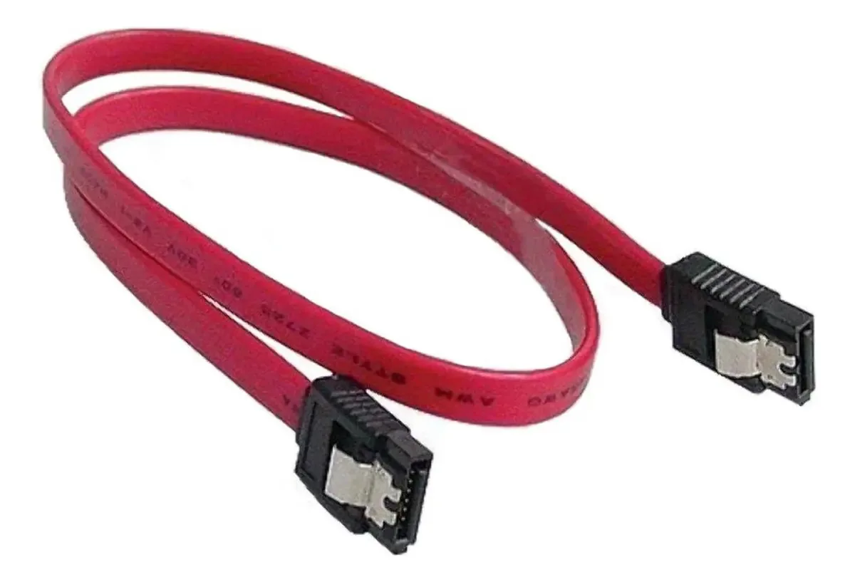 Cabo Sata Dados 3 Trava Para Conectar Disco Rígido Placa-mãe