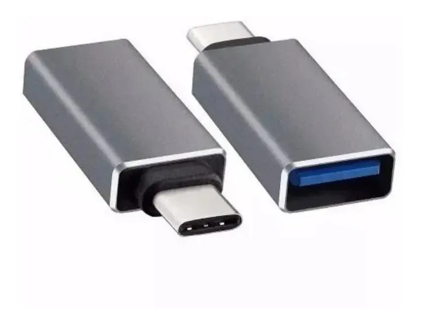 Adaptador Usb 3.1 Type-c Para Usb 3.0 Femea Preto Cel Not