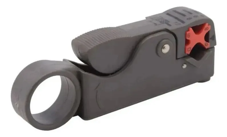 Alicate Decapador Para Descascar E Cortar Cabo Utp Rg59
