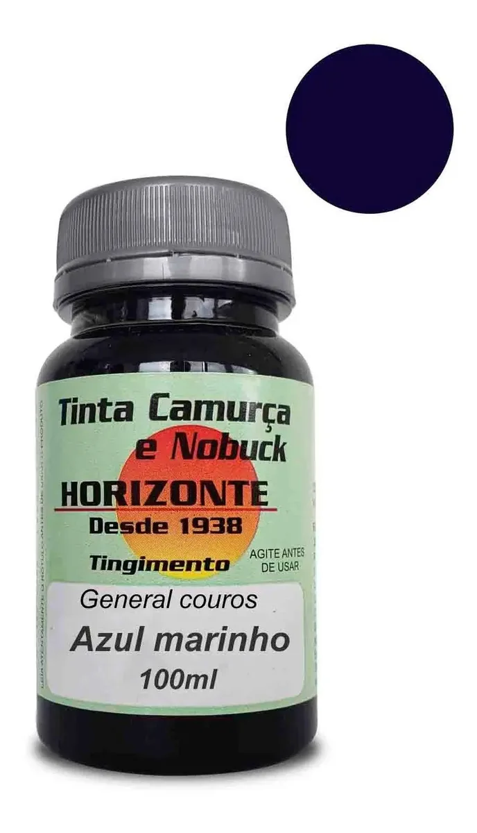 Renovador Para Camurça Horizonte 100ml+ Pincel De Camurça.