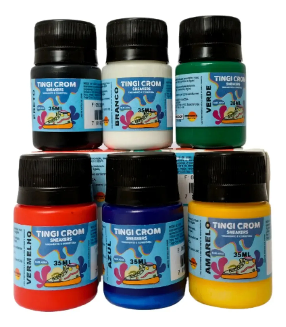 Kit Tinta Para Tênis,