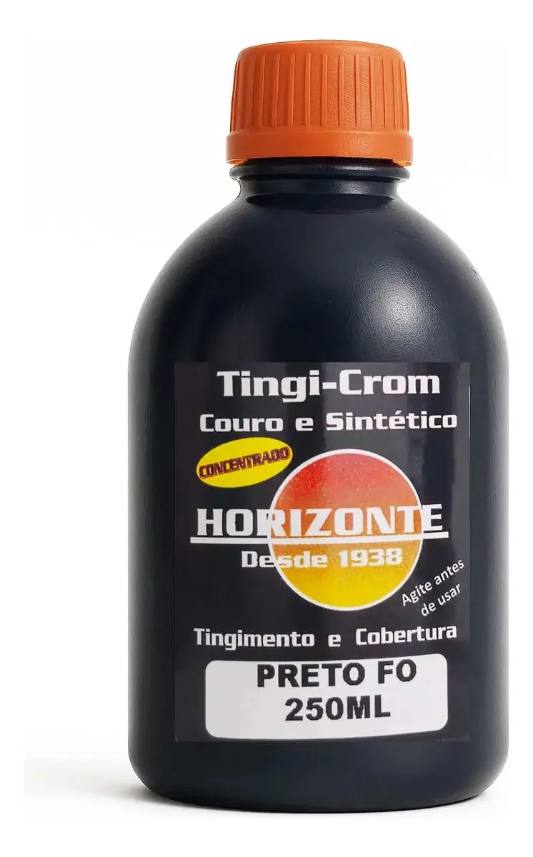 Tinta Para Couro Preto Fosco 250ml Sofa Jaqueta Bota