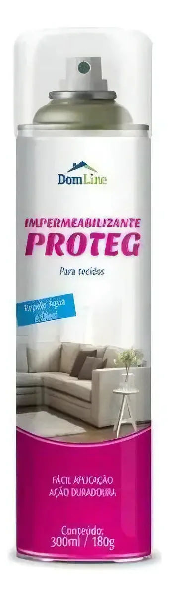 Impermeabilizante Spray Sofá Tecidos Poltronas Domline 300ml