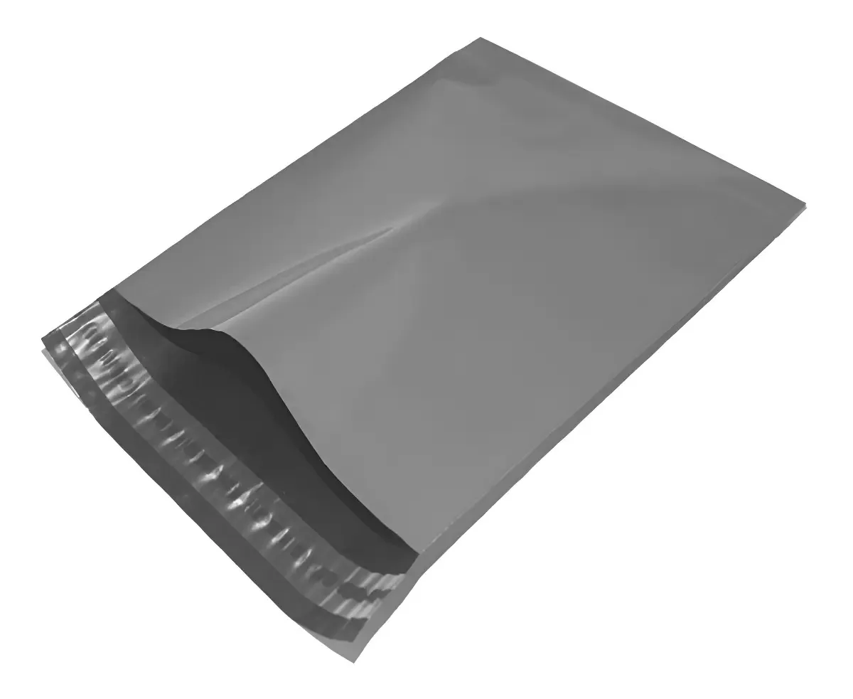 Pack 250 Envelopes de Segurança Cinza com Lacre 12x18 cm