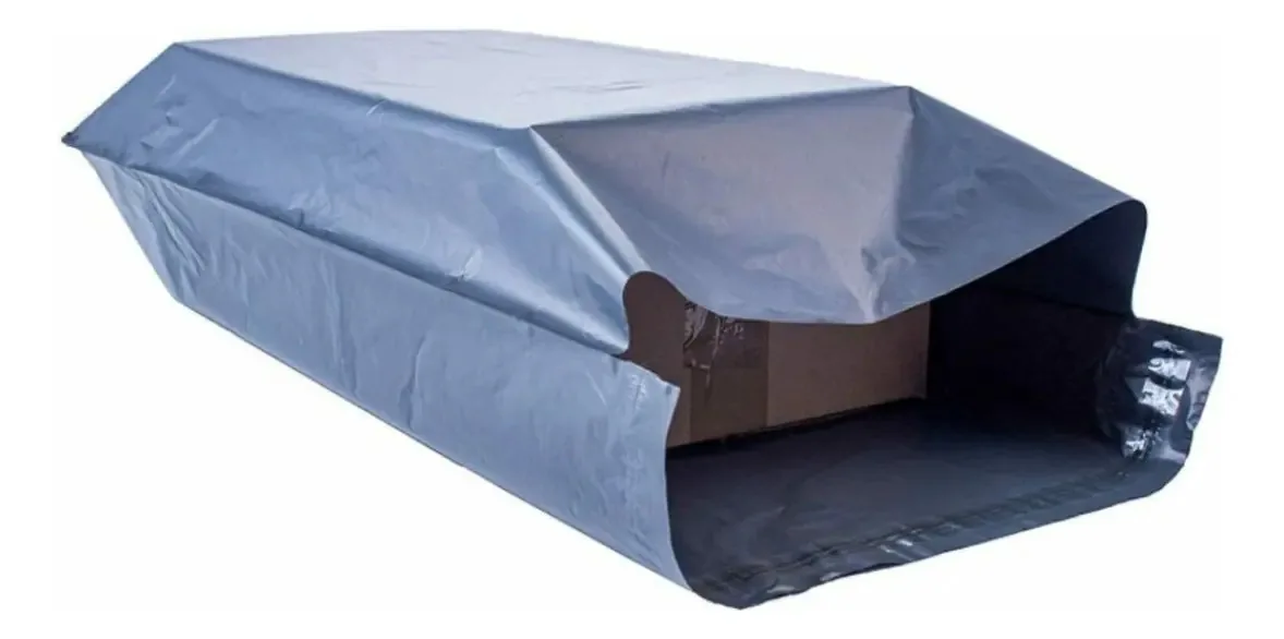 35x50 250 Envelope De Segurança Saco Cinza