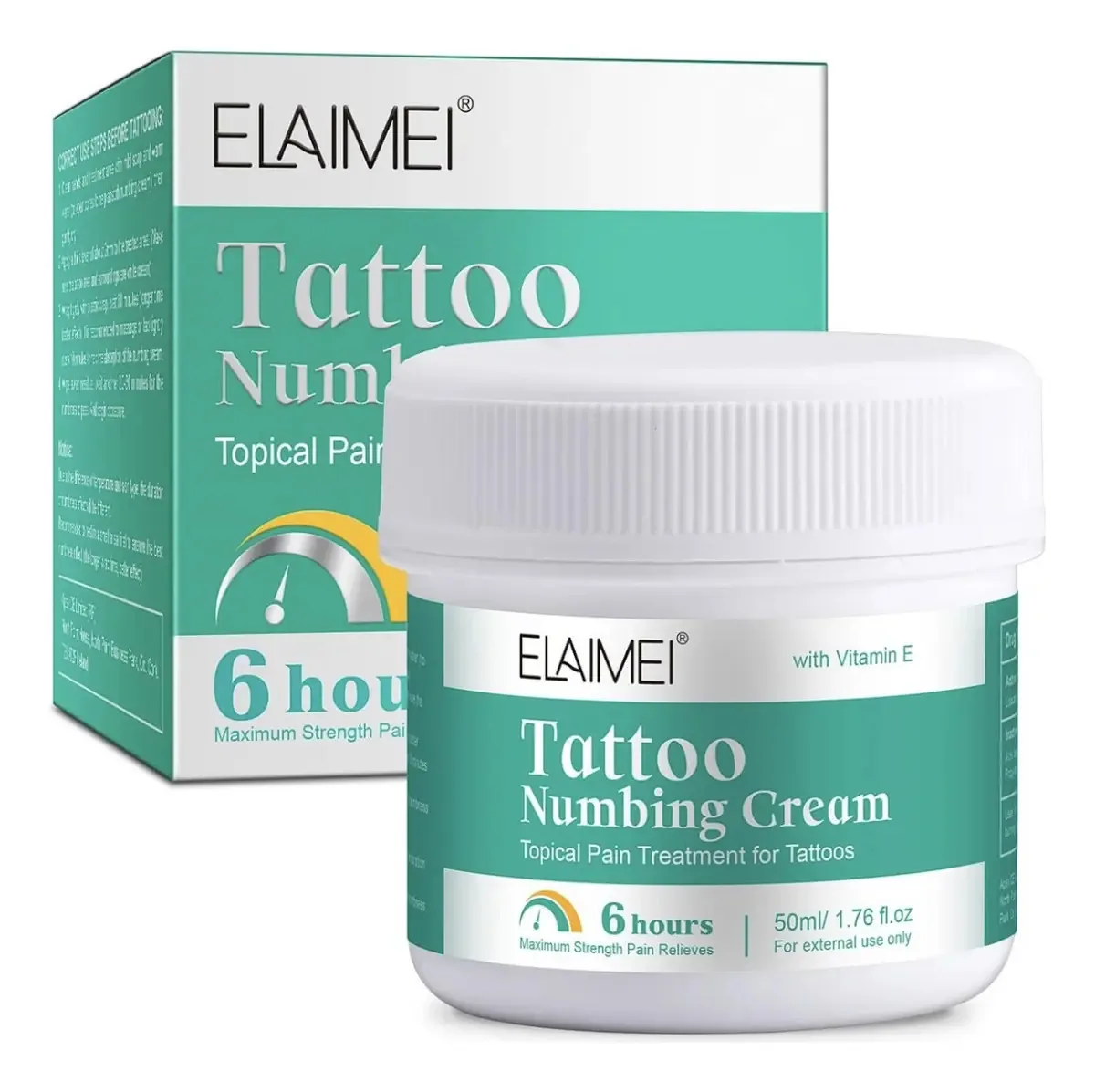 Creme anestésico reparador de tatuagem antes e depois hidrata