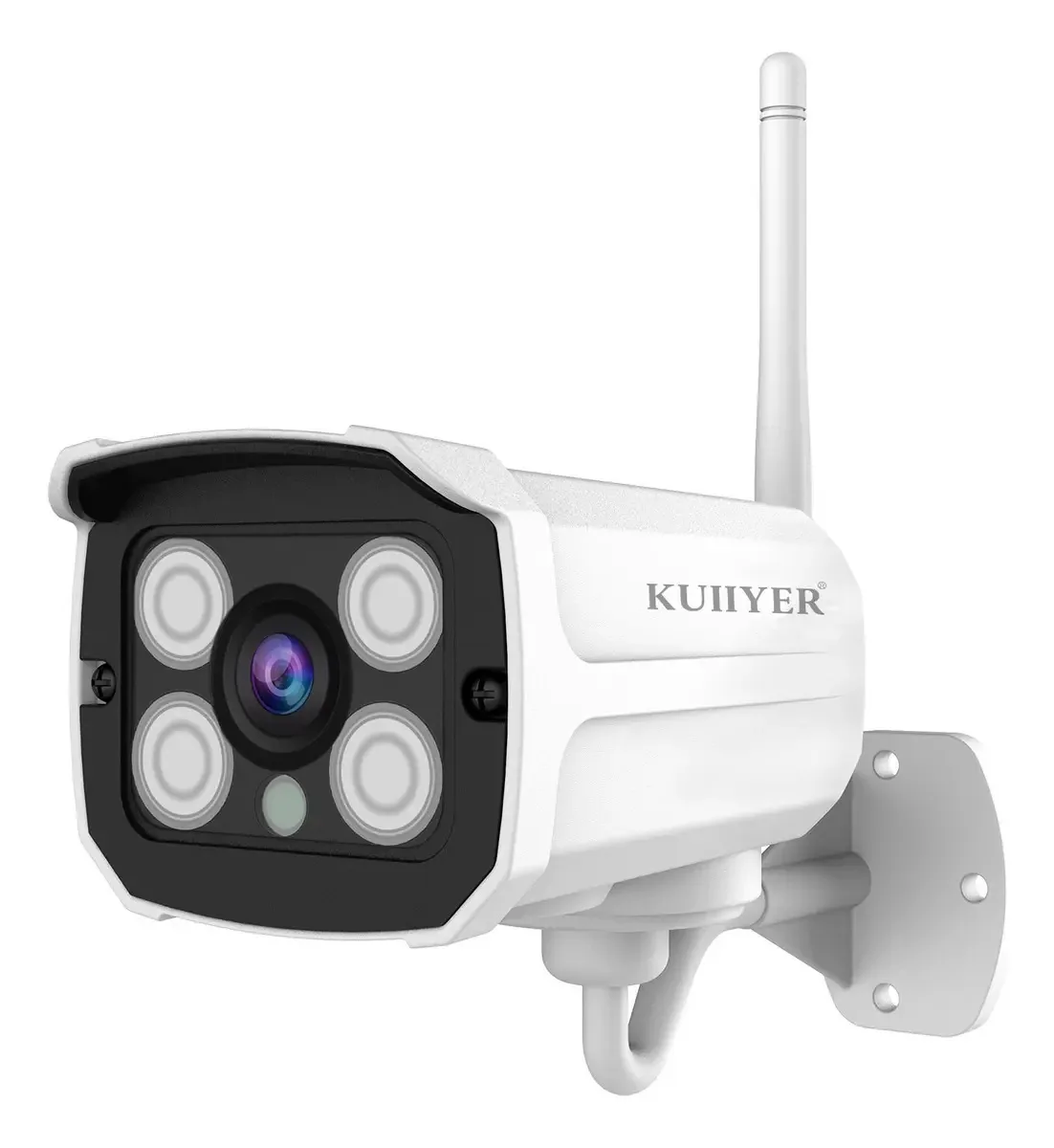 Câmeras de segurança Wifi 1080p para kit de vídeo Metal Nvr