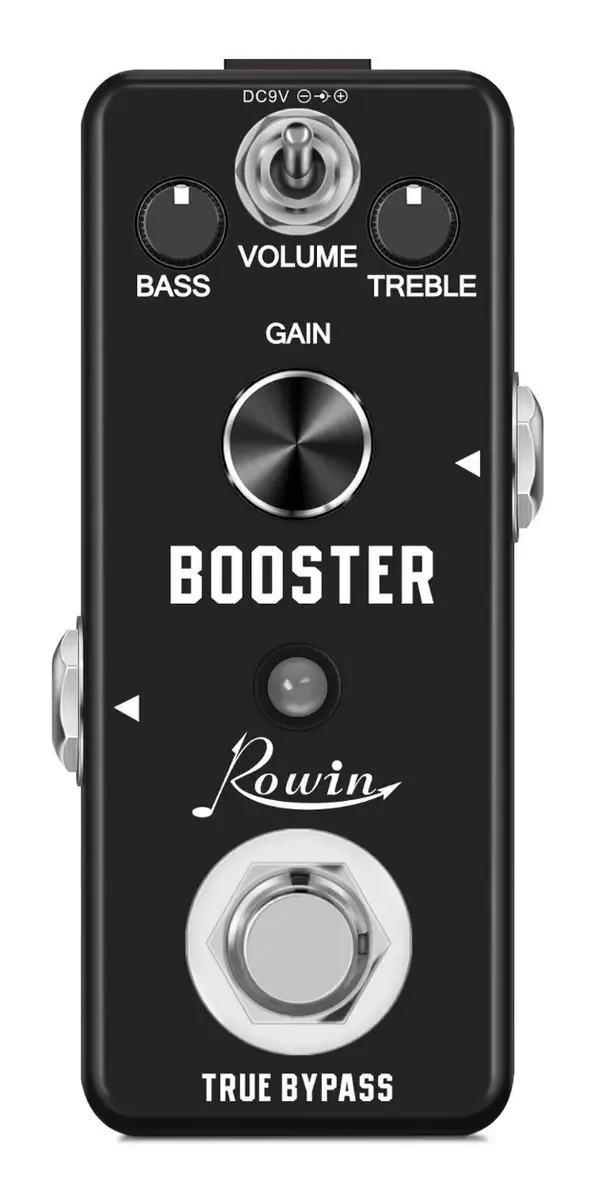 Pedais de efeitos de guitarra analógica Rowin True Bypass Color Lef-318