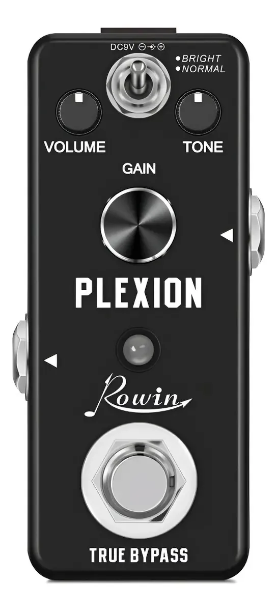 Pedais de efeitos de guitarra analógica Rowin True Bypass Color Lef-324