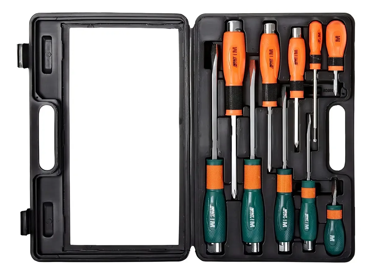 Conjunto de chaves de fenda de alto impacto Morris Products 54236