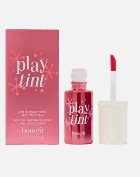 Batom Benefit Play Tint Pink