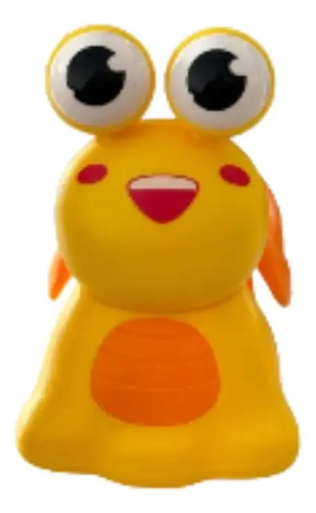 Brinquedo de caracol amarelo Rolling Friction F8619