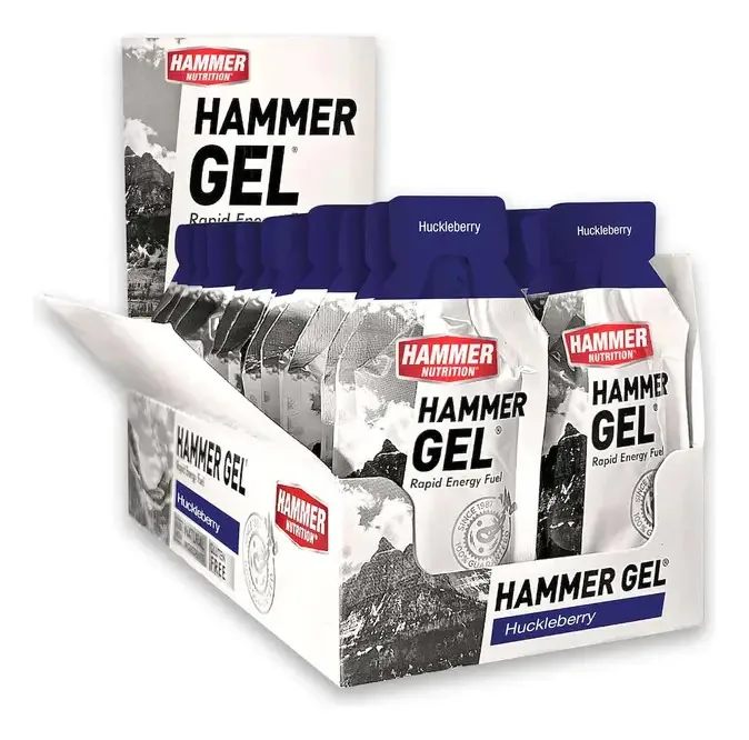 Gel energético Hammer Nutrition 24 sachês 792 g sabor cranberry