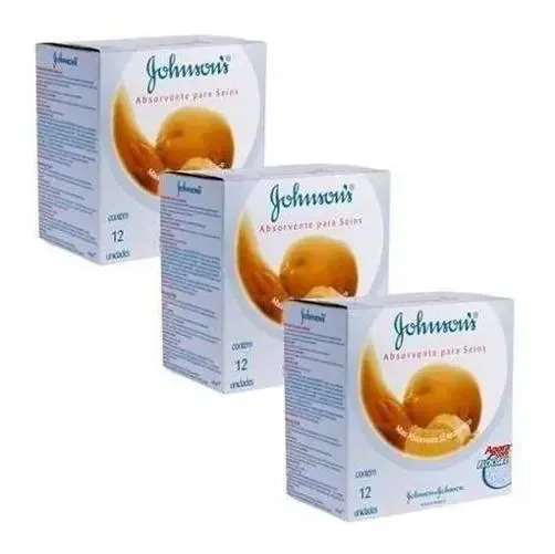 Kit Absorvente Para Seios Johnson's - (3 Embalagens)