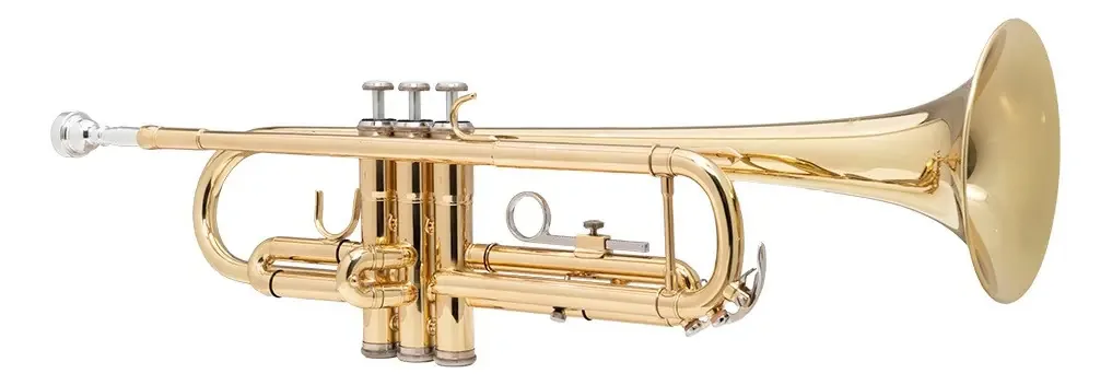 Trompete lacado Aureal Sib a-TR6330, estojo, alta qualidade