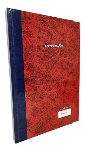 Estrella Balance 0119 192 folhas quadriculadas x 1 florete de 34,5 cm x 24 cm