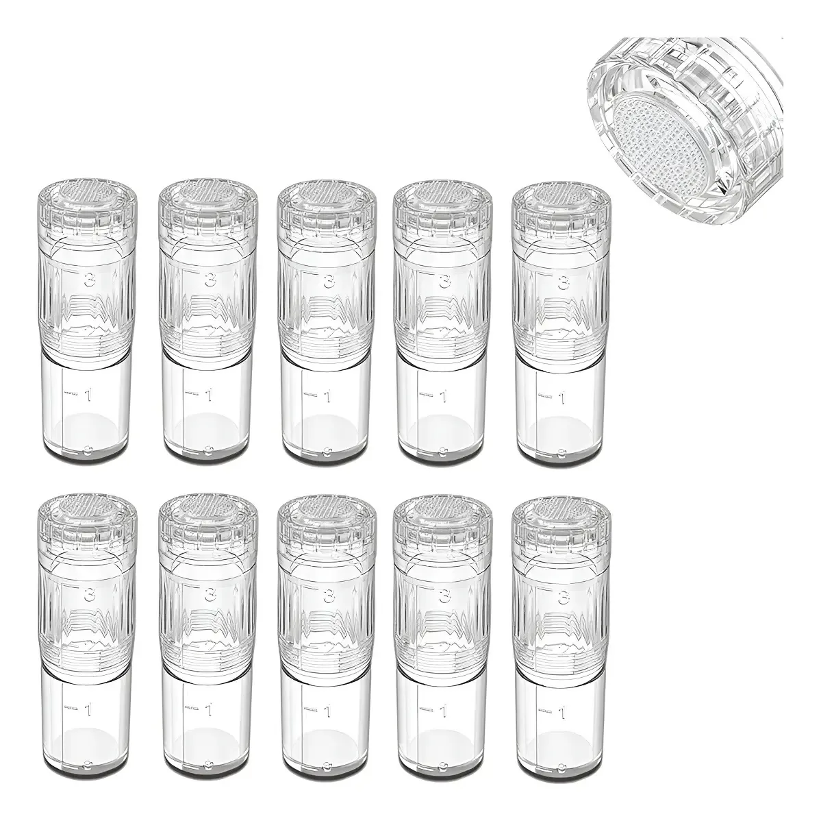 10 cartuchos Nano para Hydrapen H5 e H3